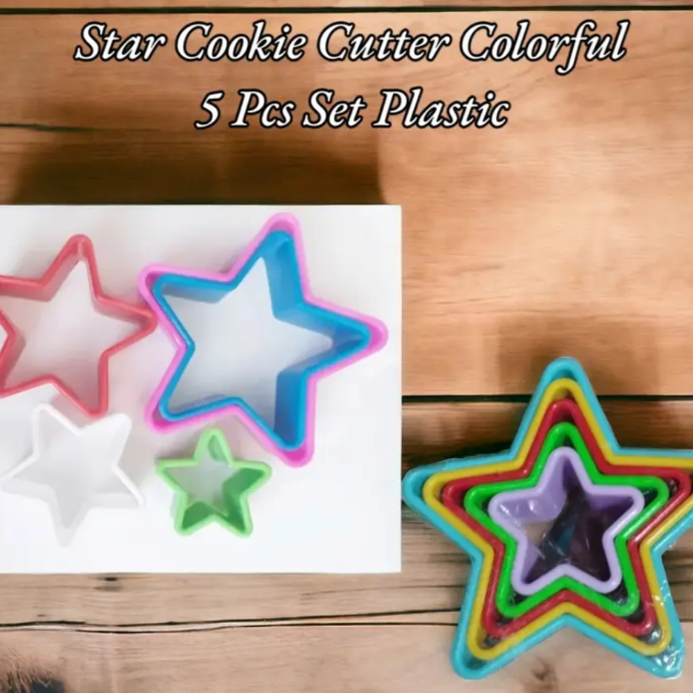 Star Shape Cookie Cutter Colorful Set