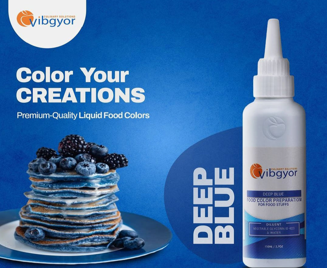 Vibgyor deep blue liquid color