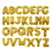 Gold Alphabet foil Balloons