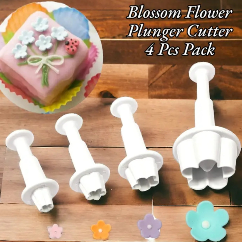 Blossom Flower Plunger Cutter Set