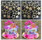 Stars tag 24 piece pack golden paper sheet