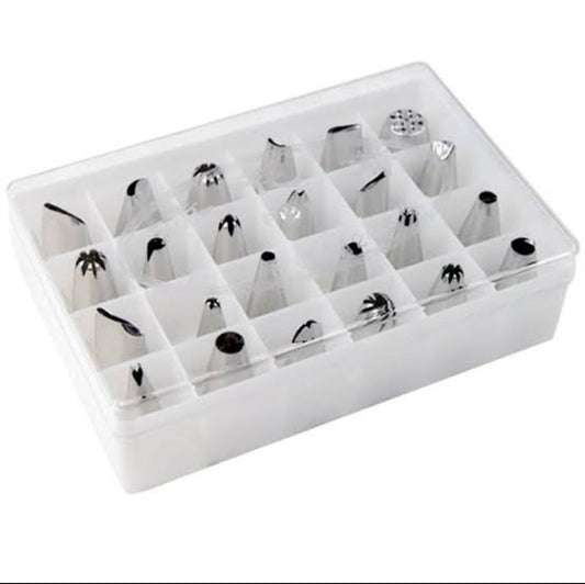 Small icing nozzle 24 piece set