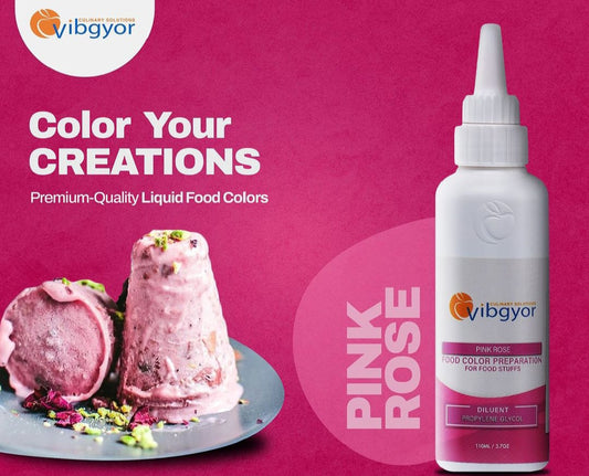 Vibgyor rose pink liquid color