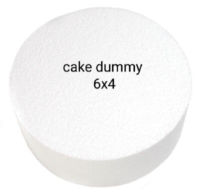 Cake styrofoam dummy size 6x4