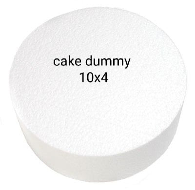 Cake styrofoam dummy size 10x4