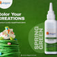 Vibgyor spring green liquid color