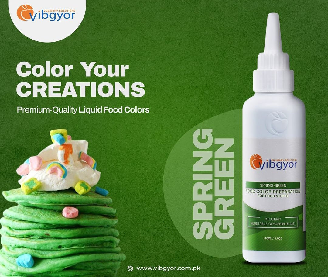 Vibgyor spring green liquid color