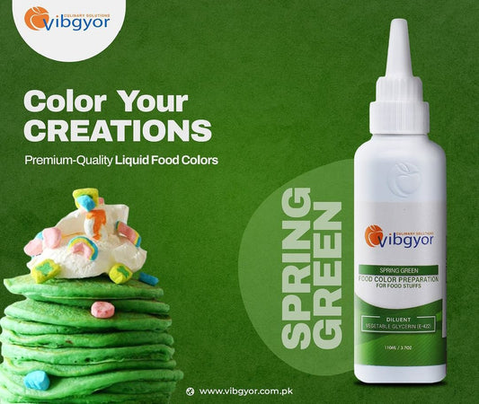 Vibgyor spring green liquid color