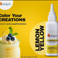 Vibgyor Lemon yellow liquid color