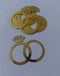 Ring tag 6 piece pack acrylic sheet