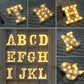 Led light Alfabet each piece