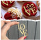 Love 6 piece pack golden acrylic sheet