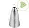 Leaf icing nozzle
