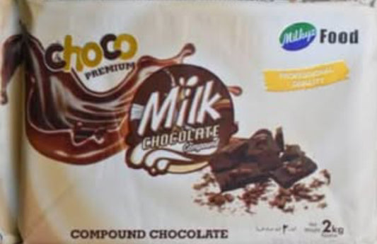 Choco premium milky chocolate 2 kg